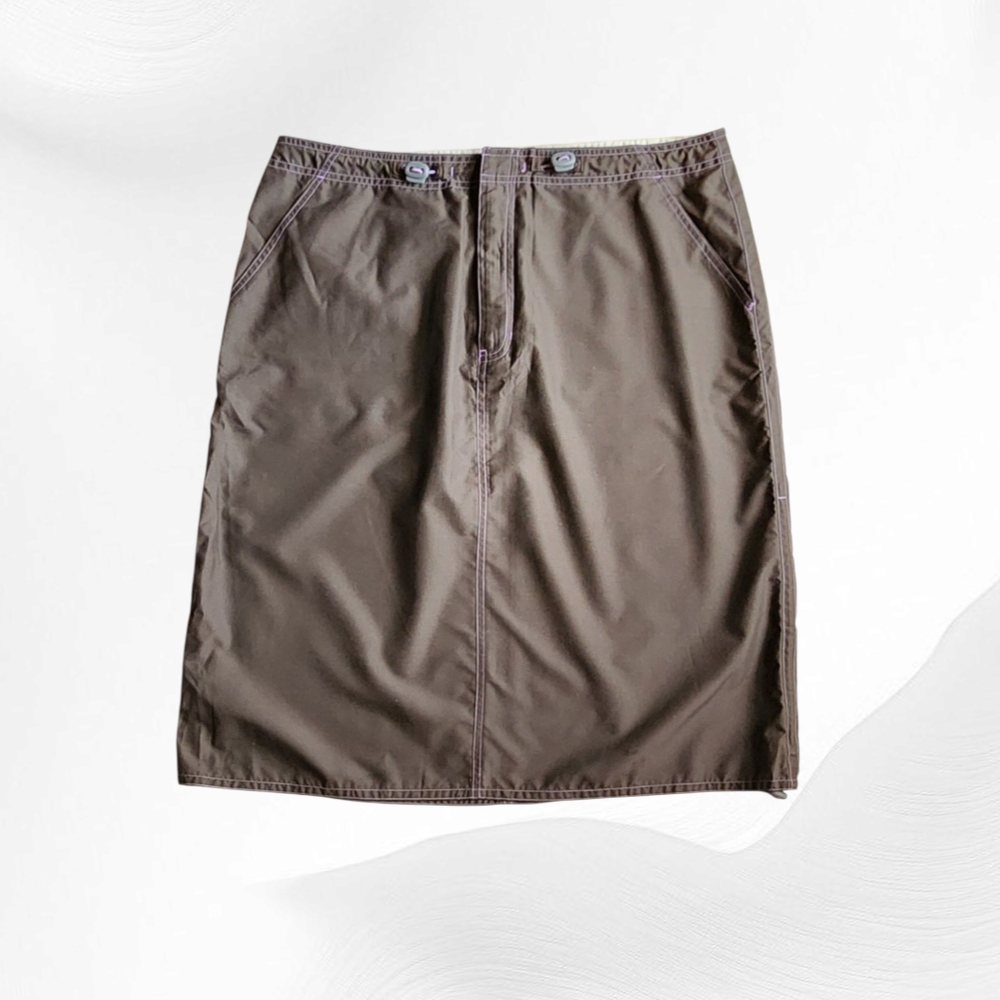 Gap Y2K Gorpcore Midi Skirt Size L